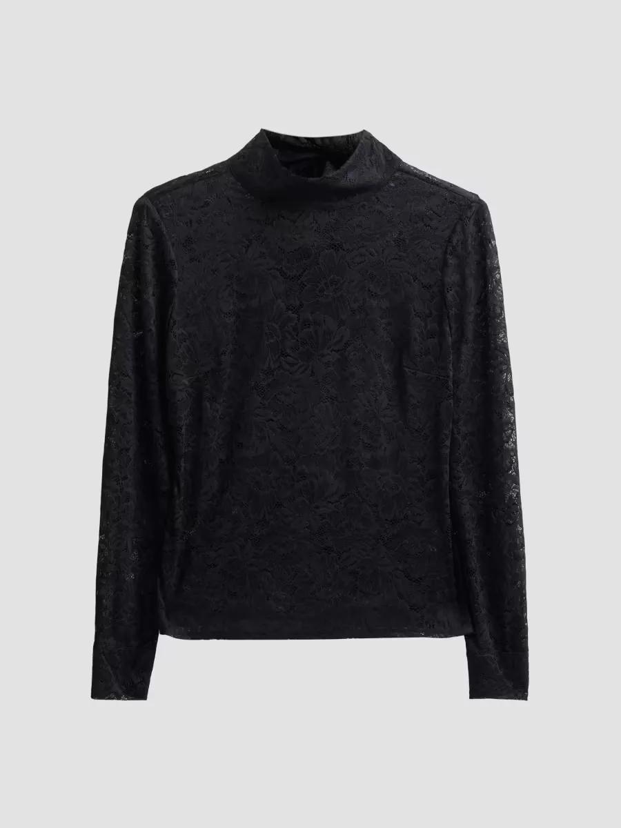 Raz Lace Tie Top by Milly