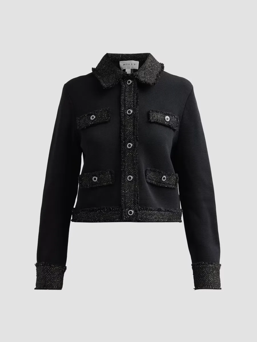 Rhea Cardigan Jacket by Milly