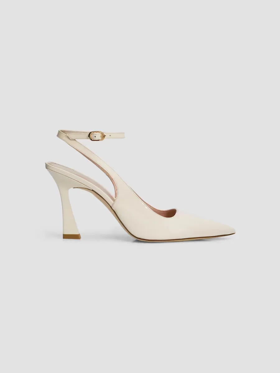 Pump Vinnie 85MM Patent Leather Pumps by Stuart Weitzman