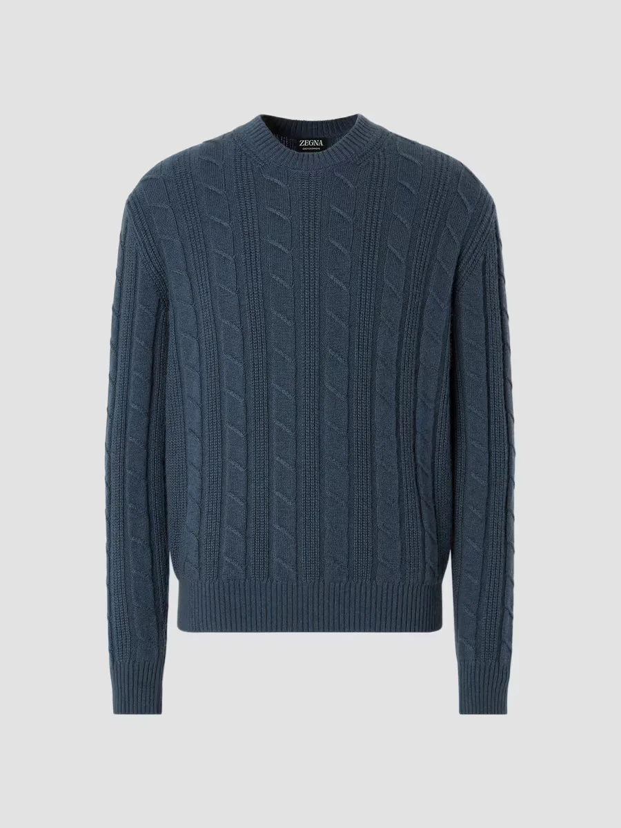 Oasi Cashmere Crewneck Sweater