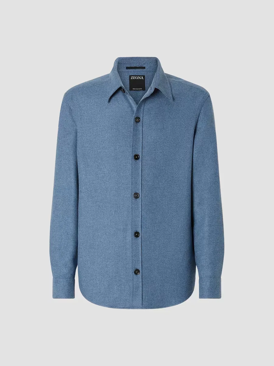 Oasi Cashmere Overshirt by ZEGNA