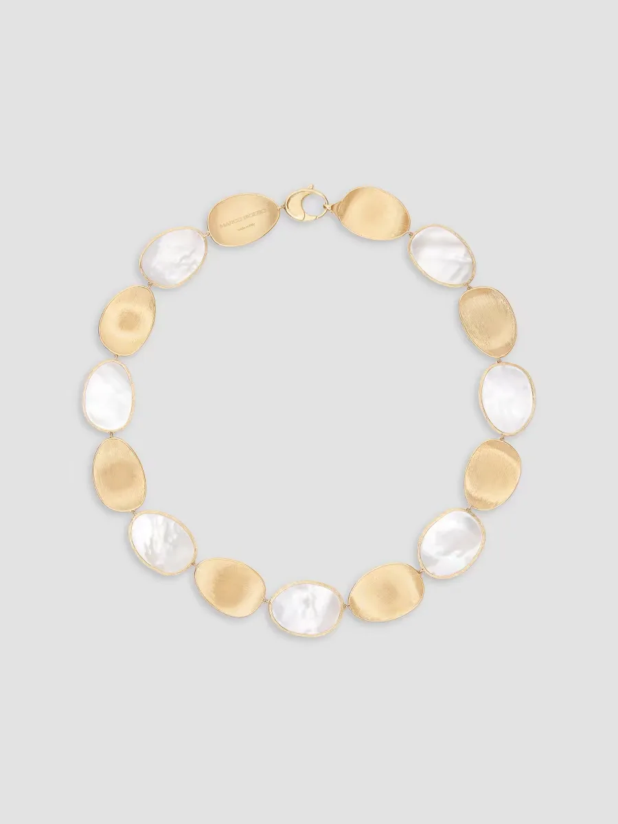 Lunaria 18K Yellow Gold & Mother-Of-Pearl Necklace by Marco Bicego