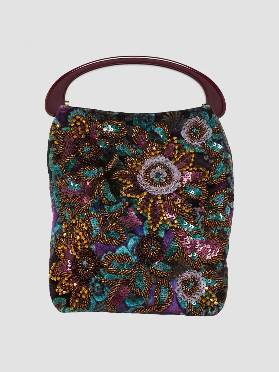 Small Embellished Top Handle Bag by Dries Van Noten