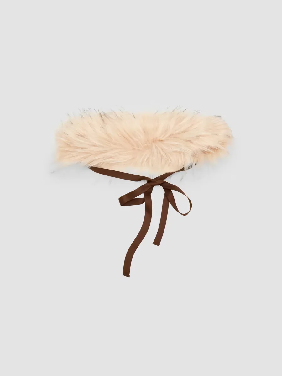 Faux Fur Choker by AKNVAS