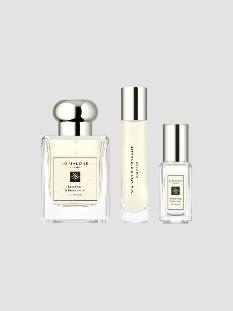 Sea Salt & Bergamot Layering Cologne Trio by Jo Malone London