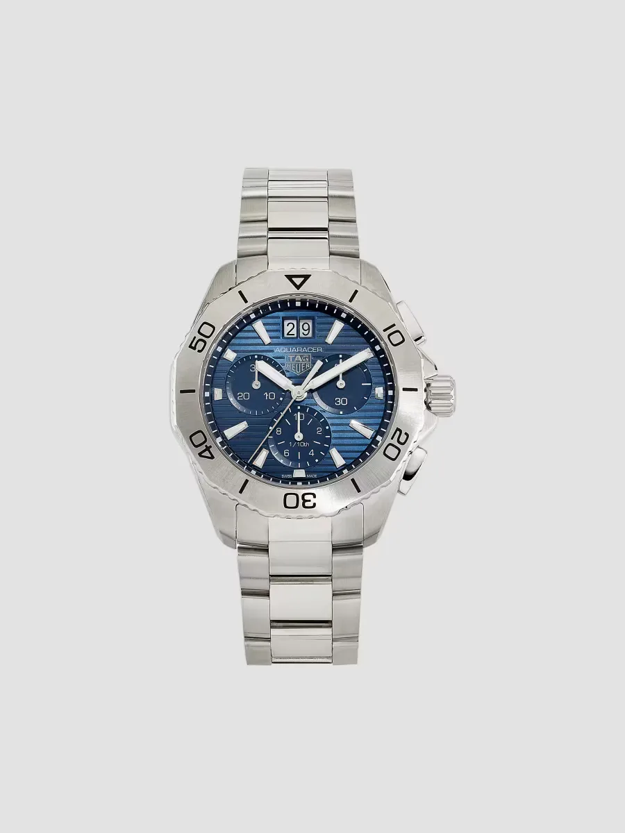 Aquaracer Chronograph Stainless Steel Watch 40MM by TAG Heuer