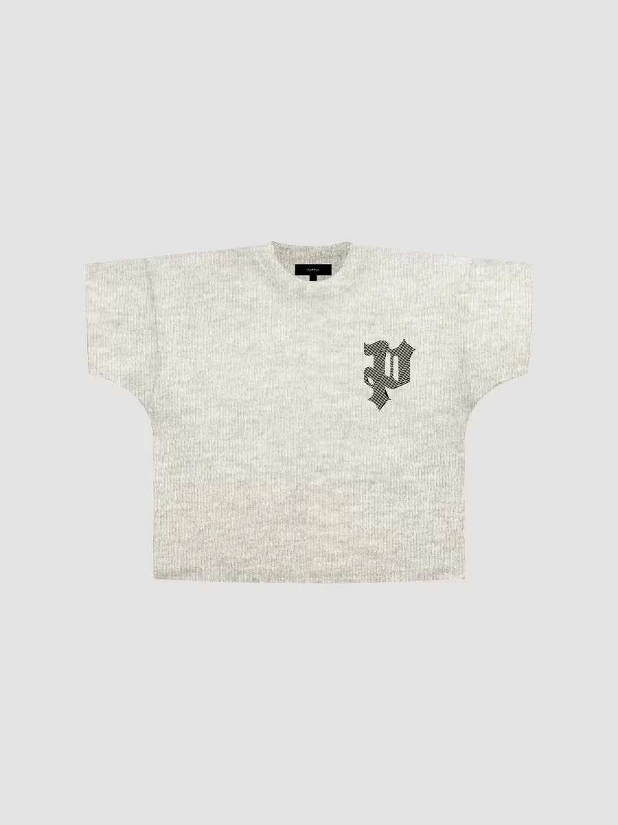 Logo Slubbed Cotton T-Shirt by Purple Brand