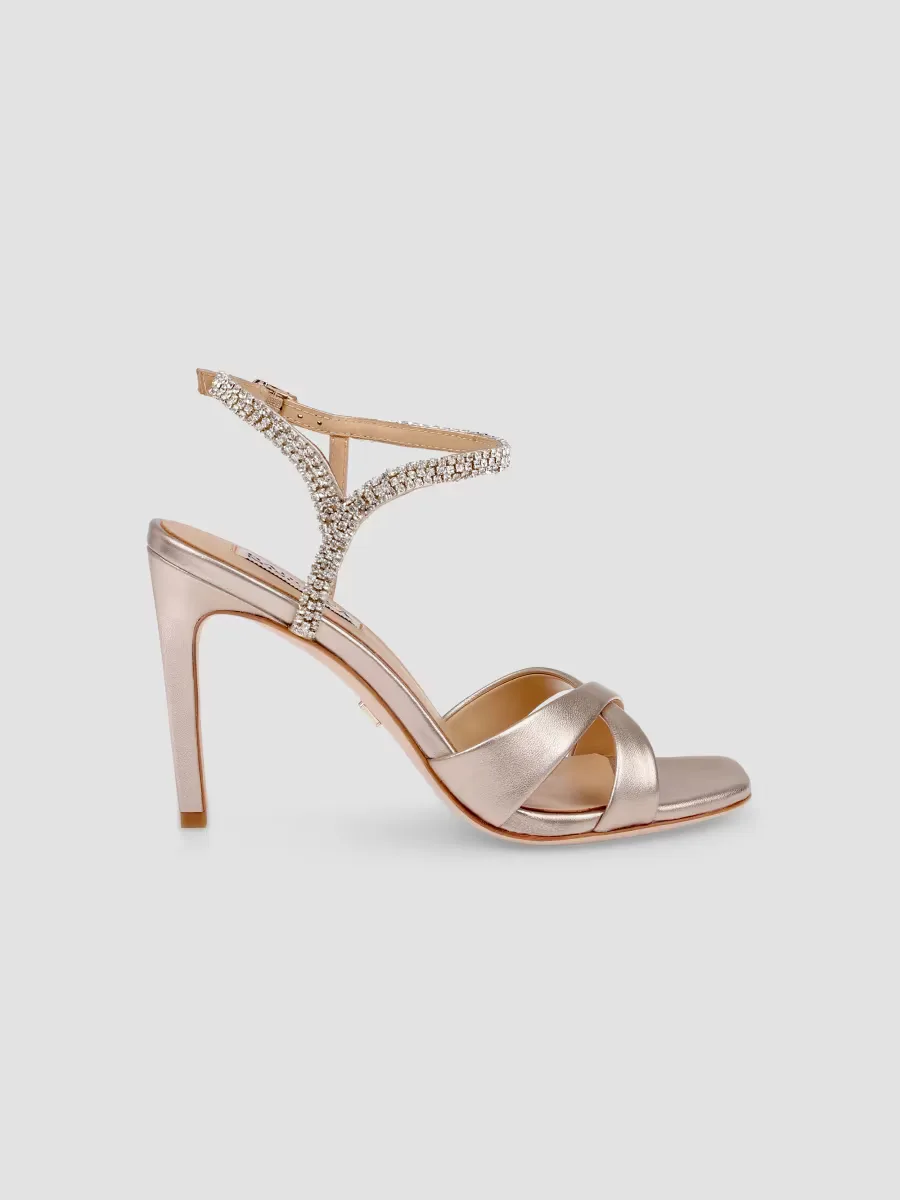 Reagan II 95MM Embellished Leather Sandals