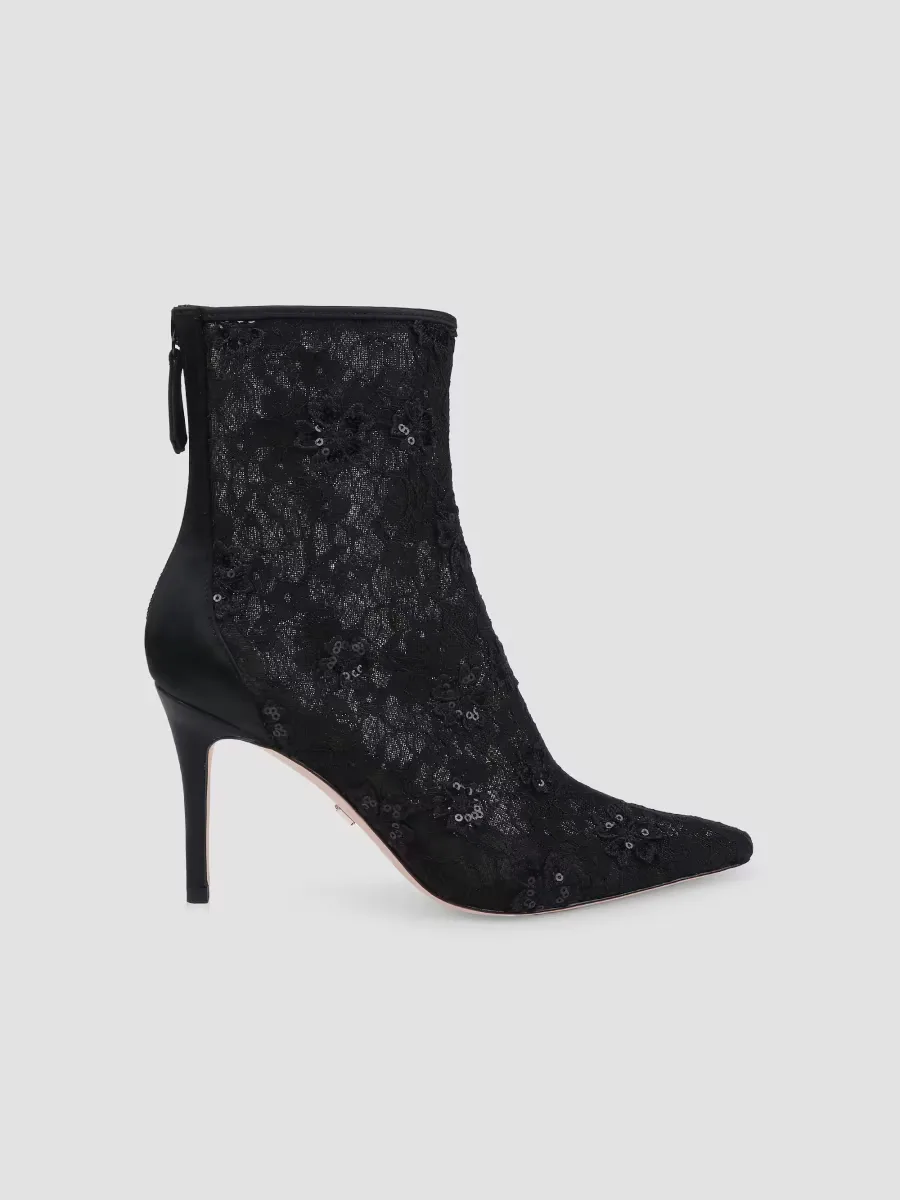 Raya 85MM Lace Ankle Boots by Badgley Mischka