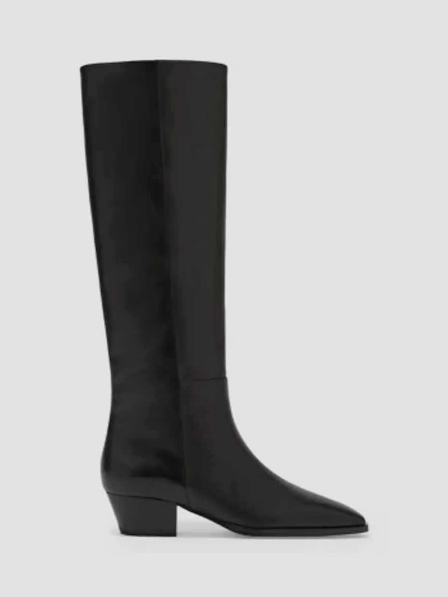 Medea 40MM Leather Knee-High Boots by Aeyde