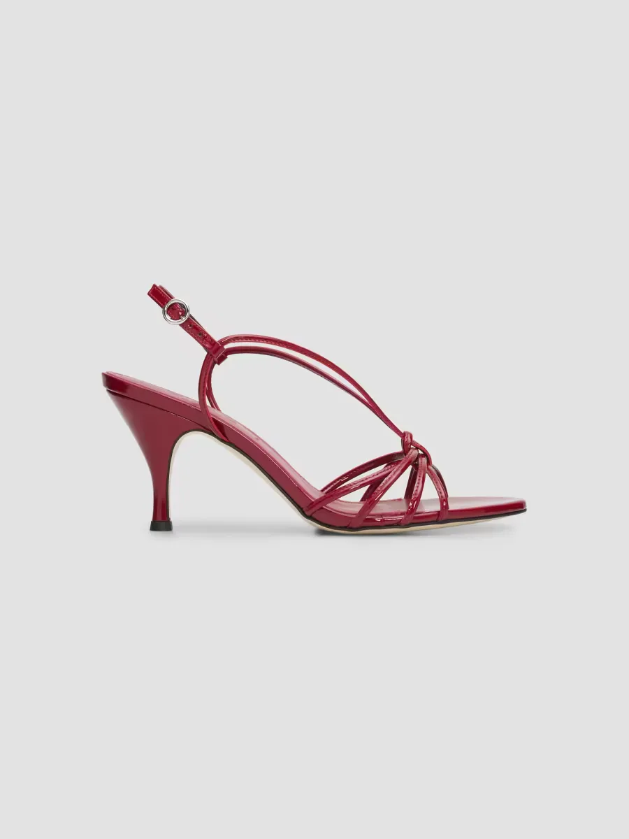 Solange 30MM Patent Leather Slingback Sandals