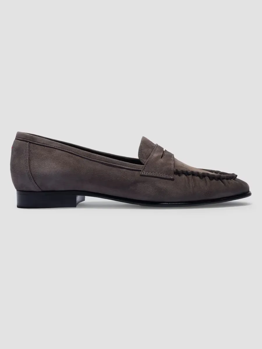Aldous 40MM Suede Penny Loafers