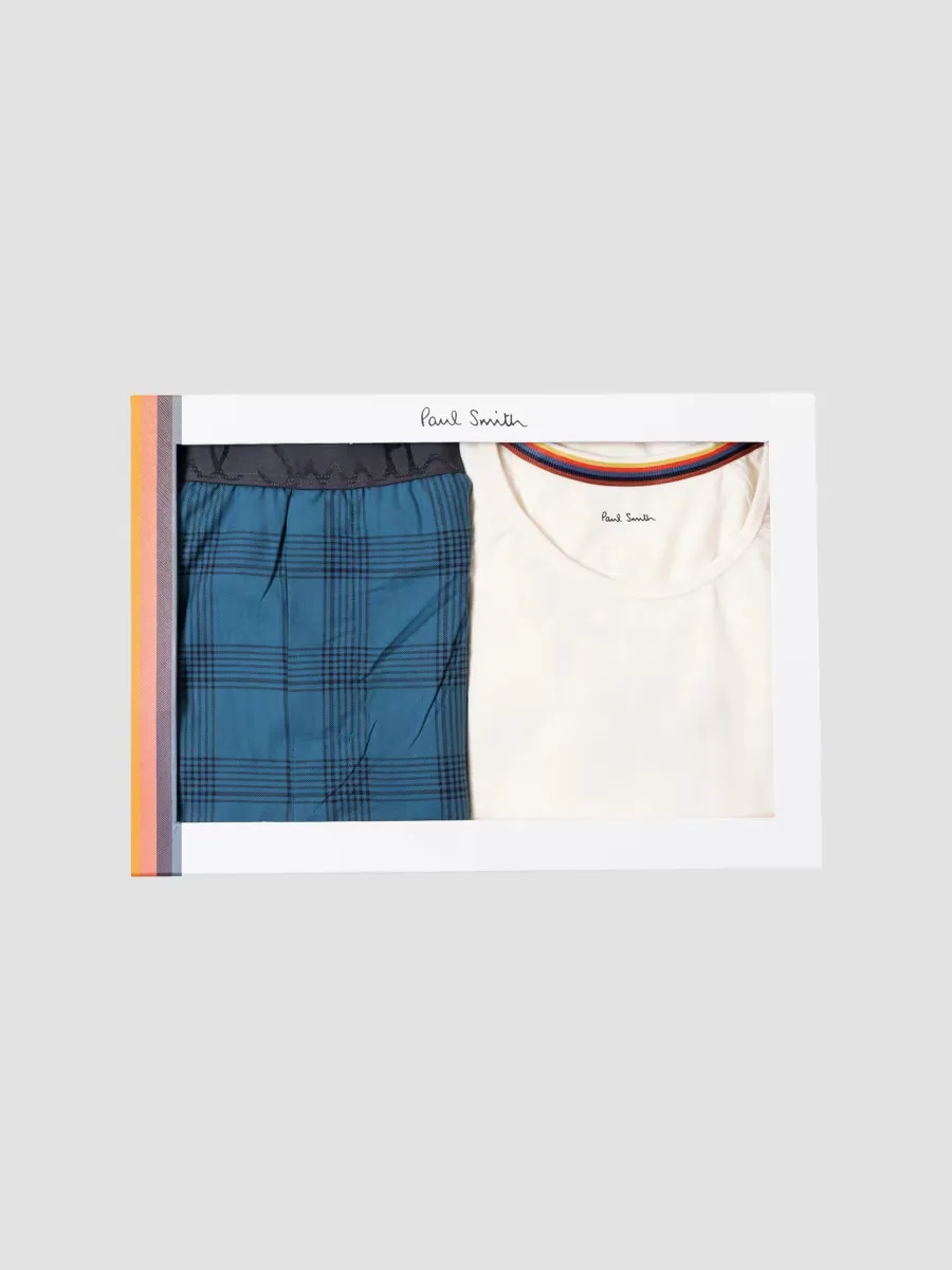 Cotton Long-Sleeve Pajamas by Paul Smith