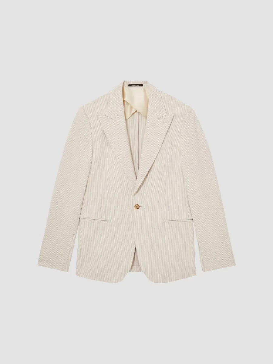 Kai Pinstriped Blazer by Reiss