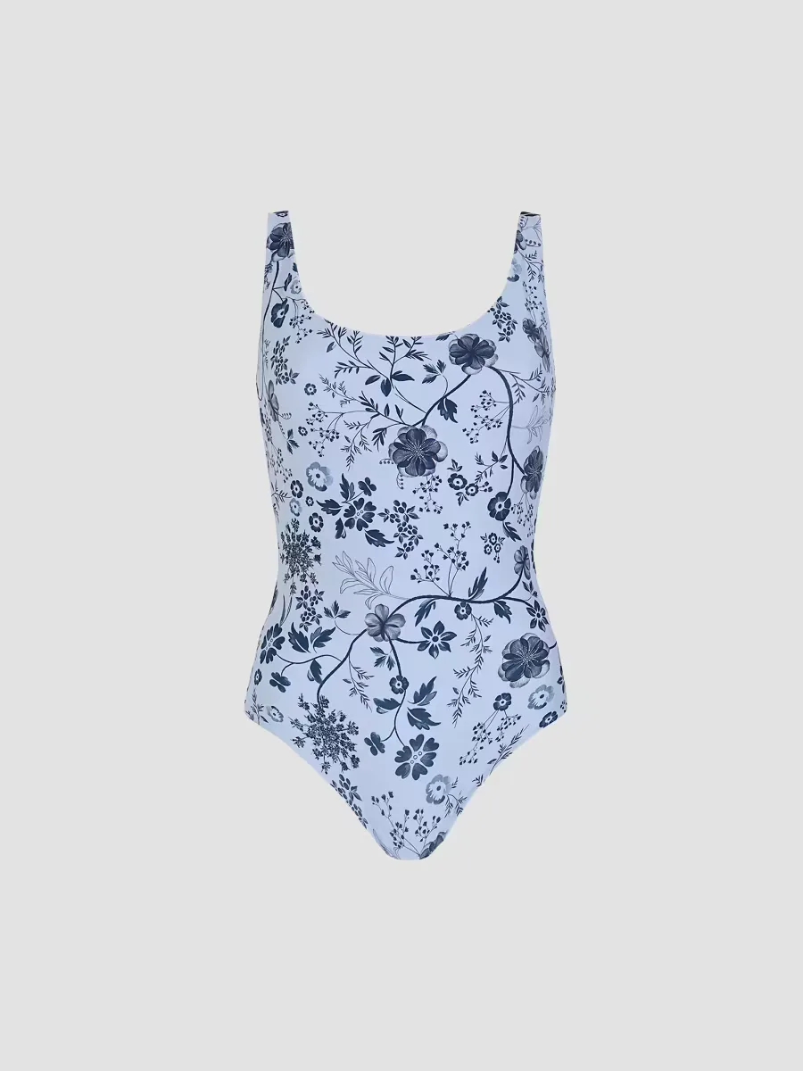Koraline Glazia Reversible One-Piece Swimsuit by Agua Bendita