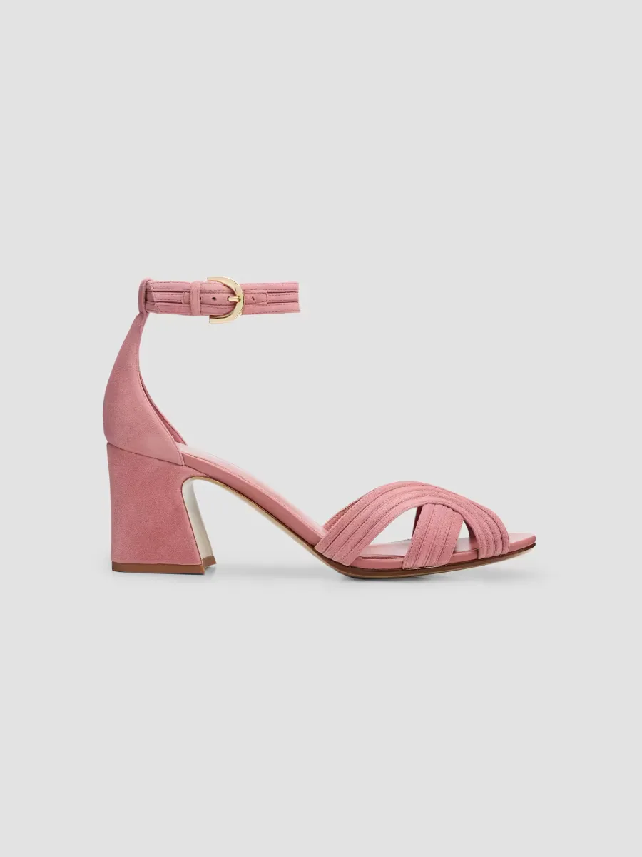 Naika 60MM Suede Sandals by Alexandre Birman