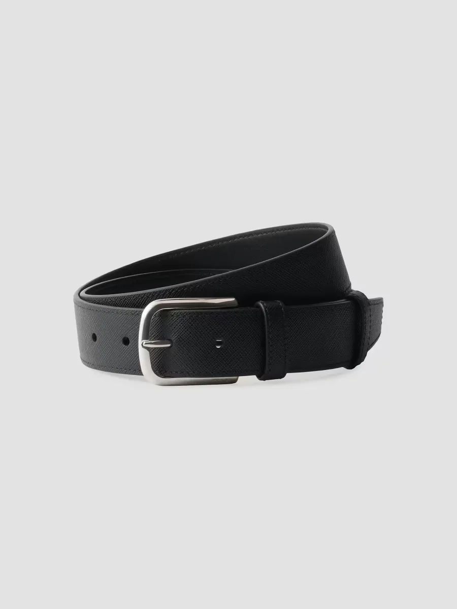 Saffiano Leather Belt by Prada