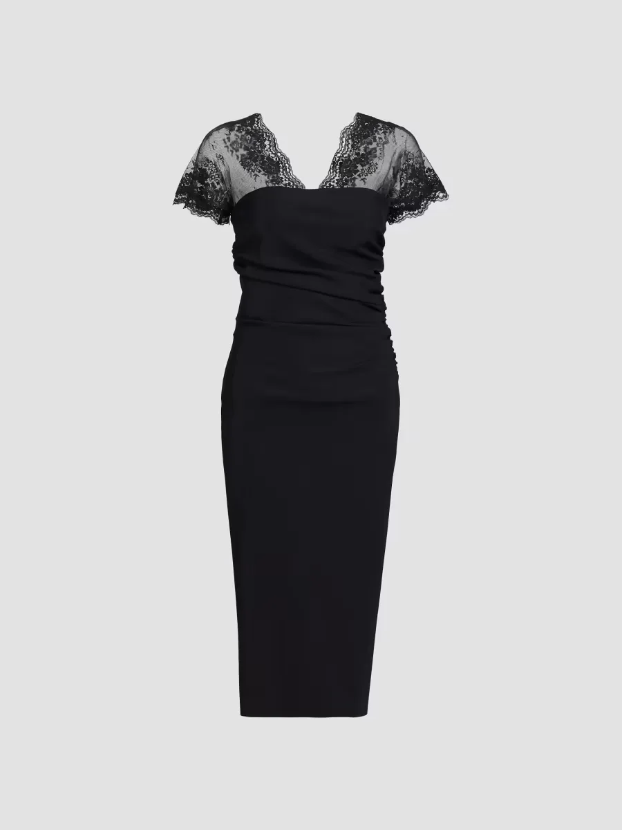 Genic Lace Midi-Dress by Chiara Boni La Petite Robe