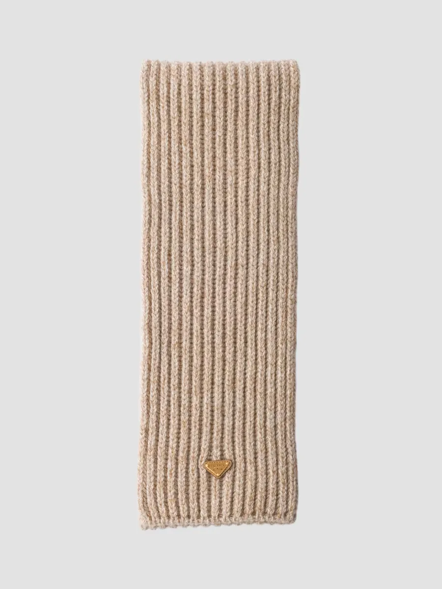 Wool and Moulin Cashmere Scarf by Prada