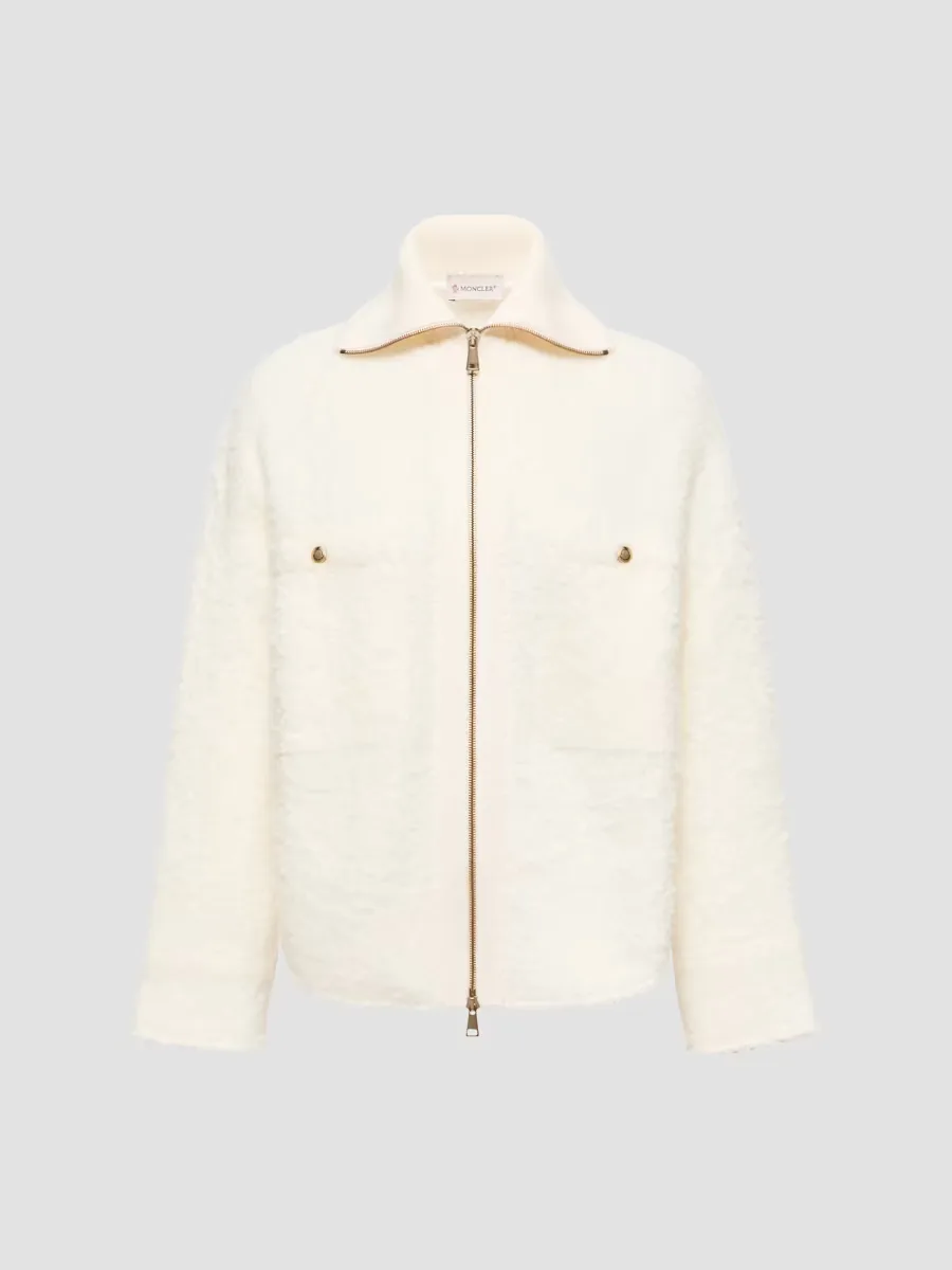 Shirt Jacket in Tweed by Moncler