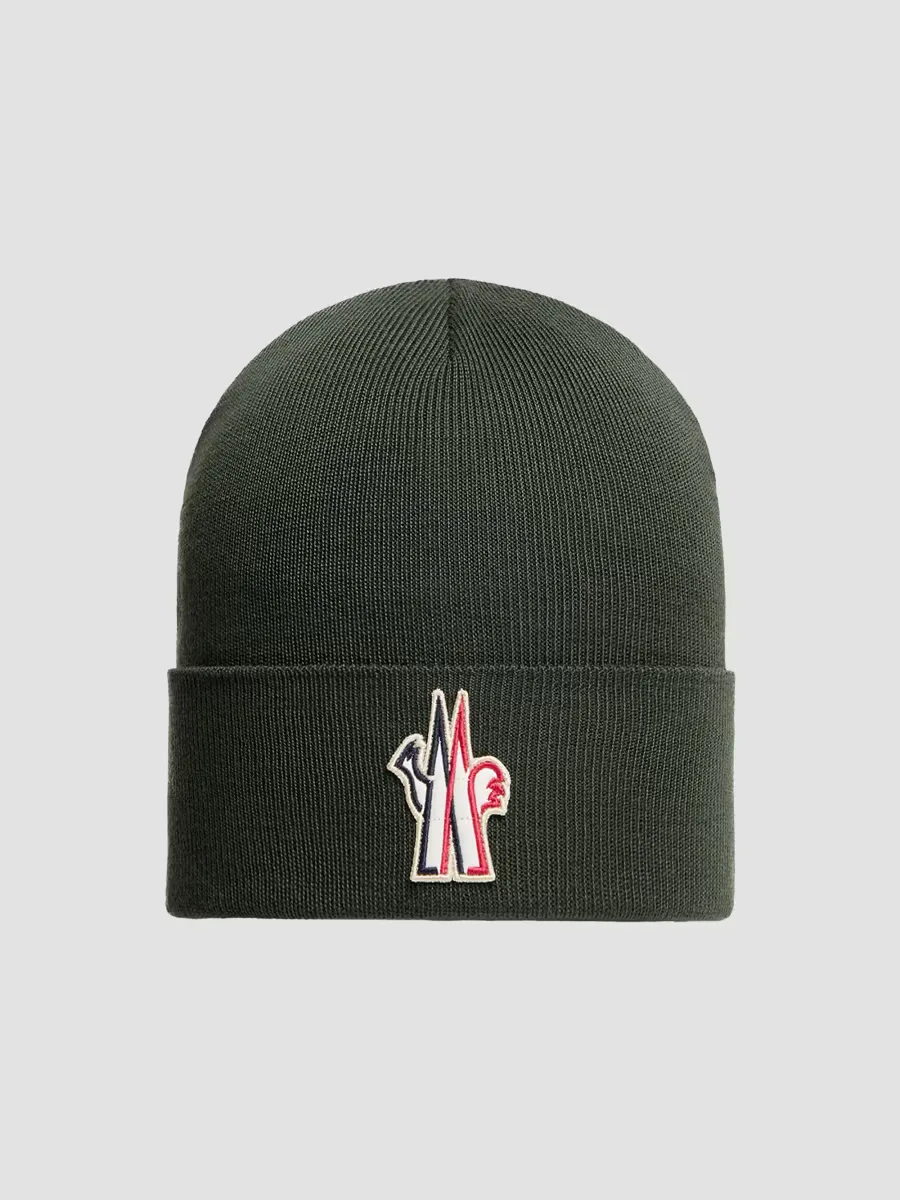 Moncler Grenoble Beanie in Wool by Moncler