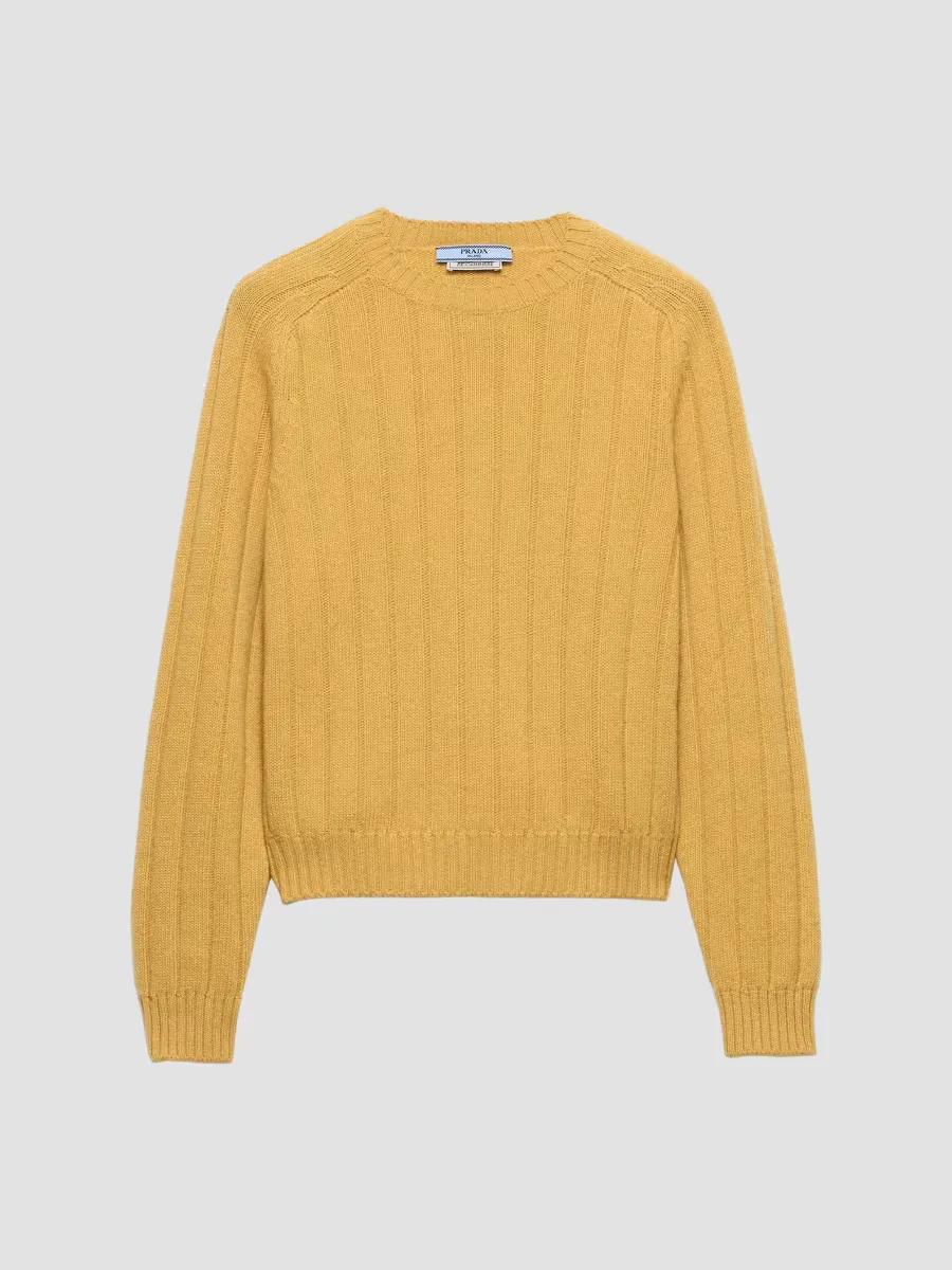 Cashmere Crew-Neck Sweater by Prada