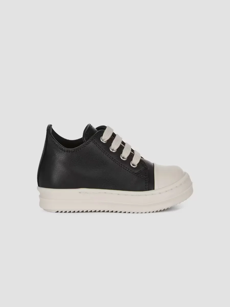 Leather Low-Top Sneakers by Rick Owens