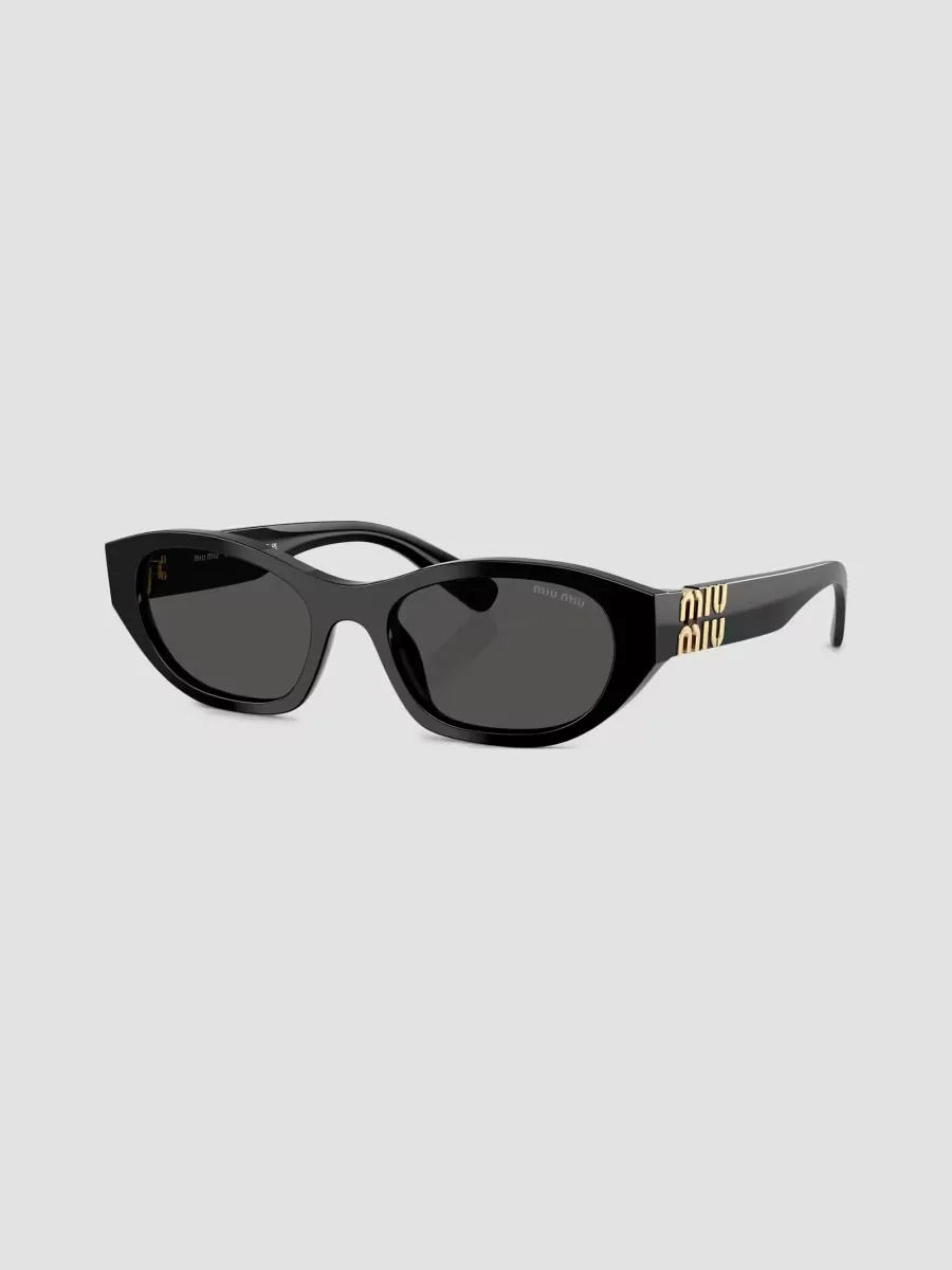 53MM Oval Sunglasses by Miu Miu
