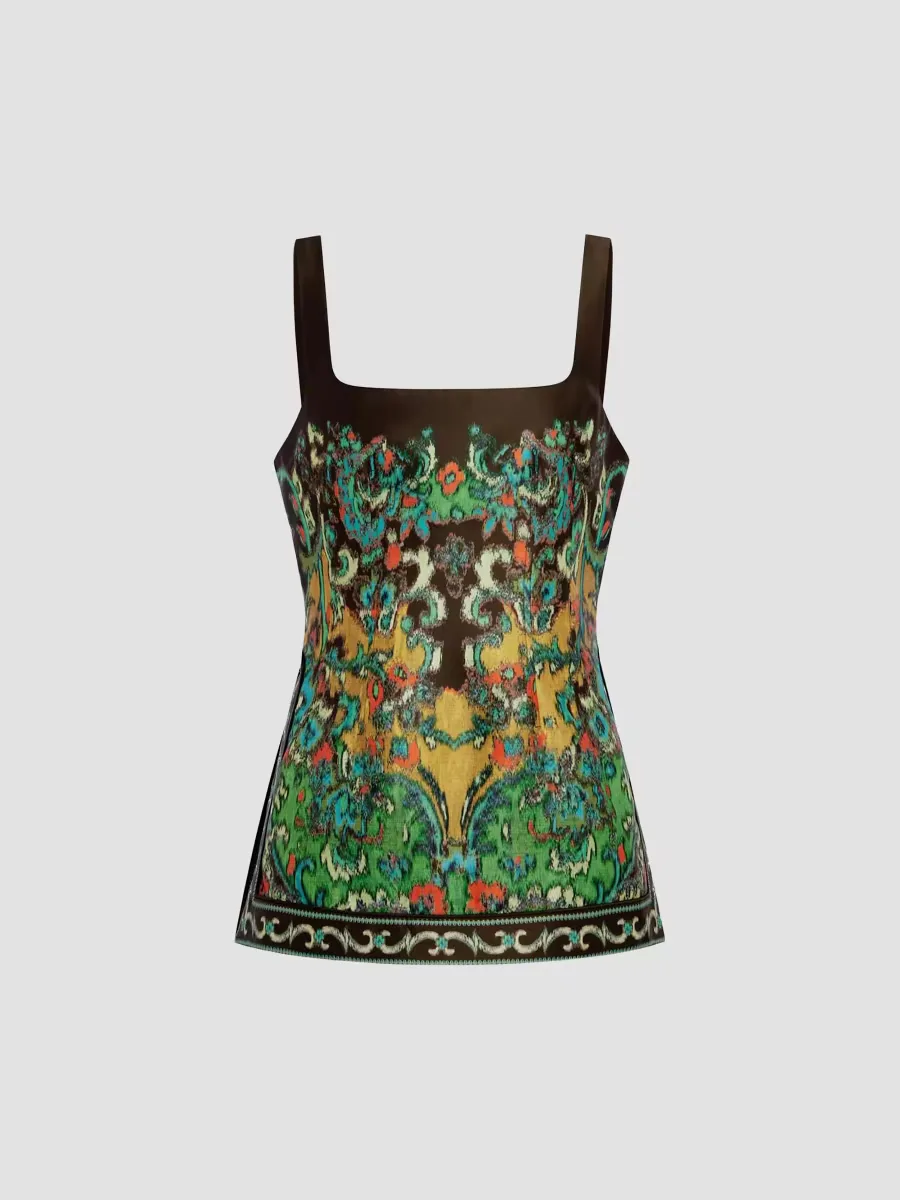Charlotte Printed Top by ALMAIS