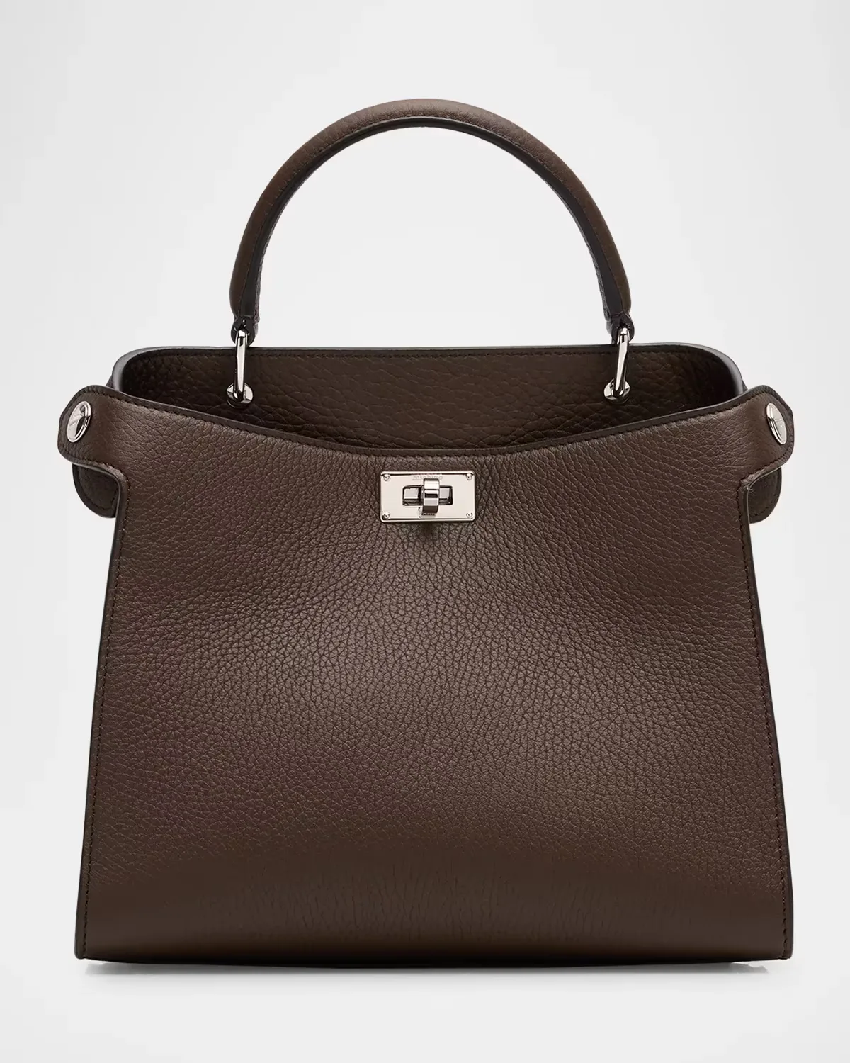 Lutece Mini Grained Leather Top-Handle Bag by Michino Paris