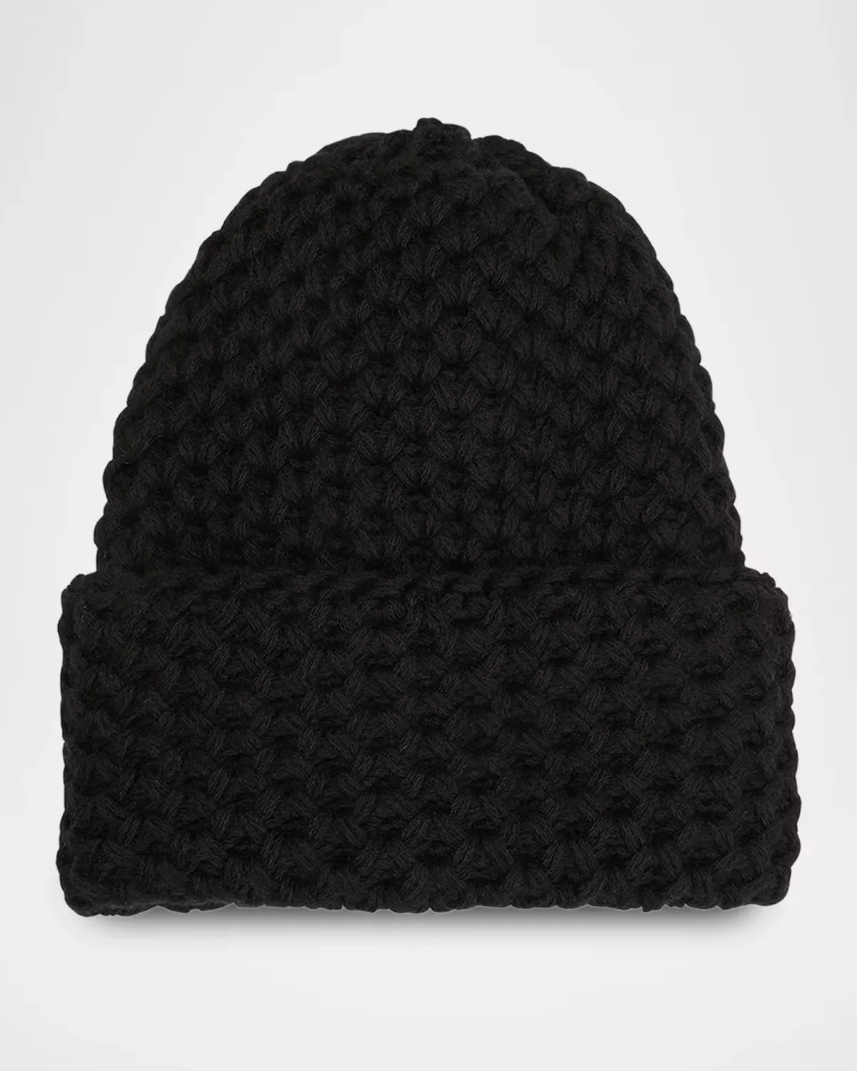 Cashmere Honeycomb Knit Beanie by Inverni