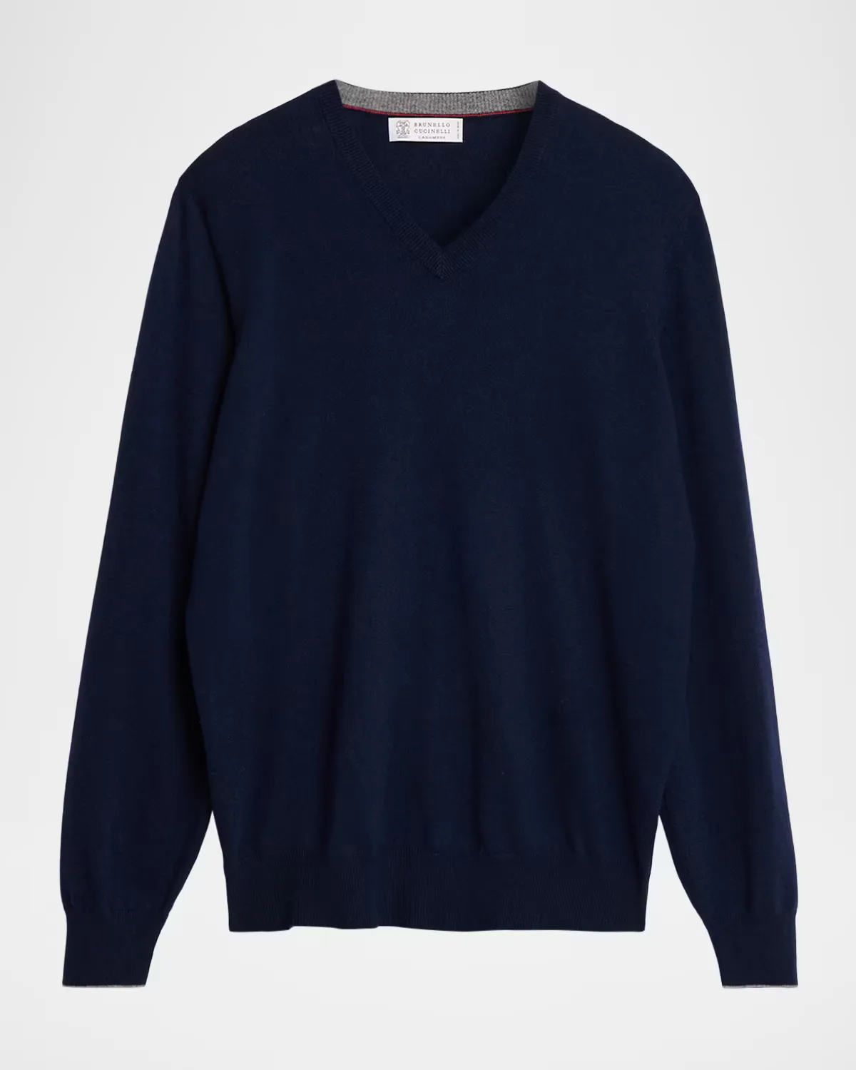 Cashmere Classic Fit V-Neck Sweater by Brunello Cucinelli