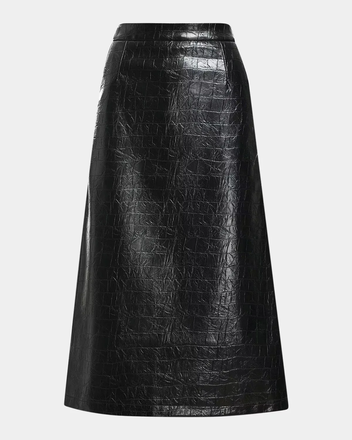 Kind Faux Leather Midi Skirt by Essentiel Antwerp