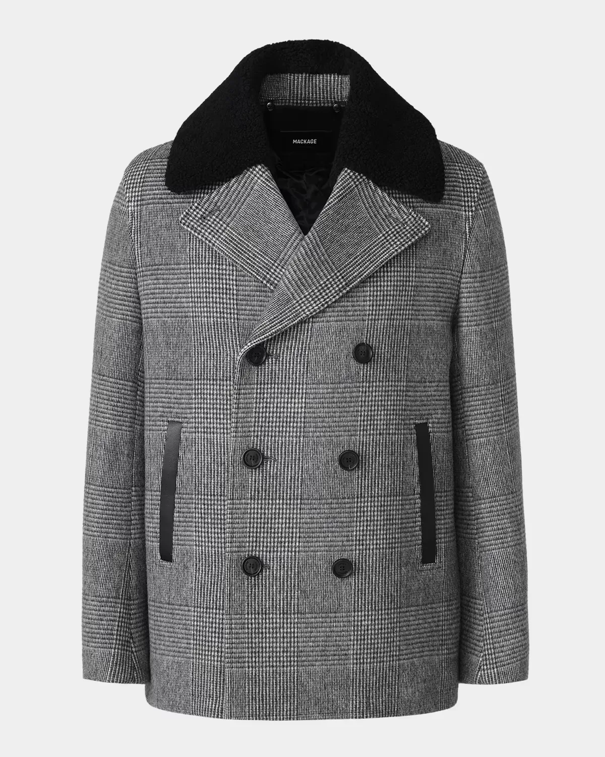 Cole-PL Double-Breasted Wool Peacoat by Mackage