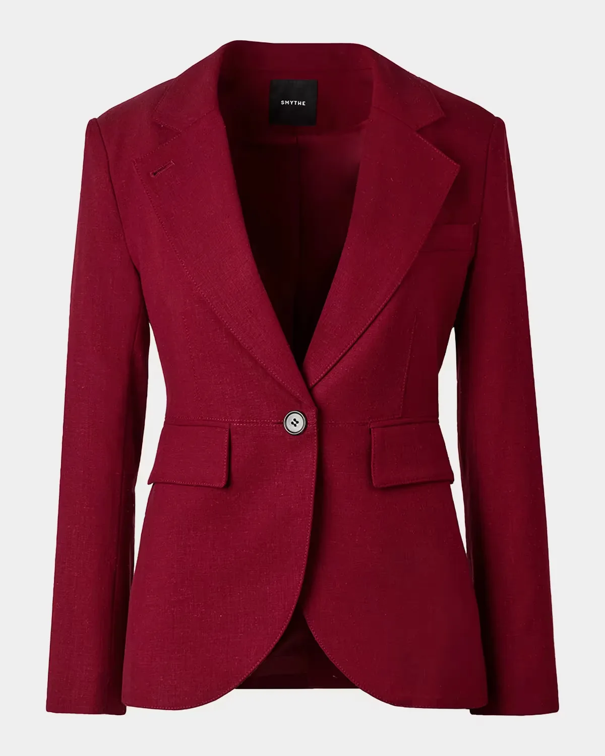 Notch Lapel Tweed Blazer by Smythe