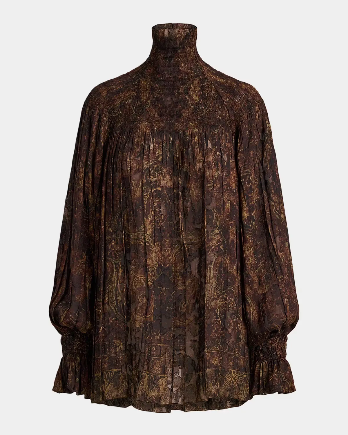 Maddison Paisley Fil Coupé Top by Ralph Lauren