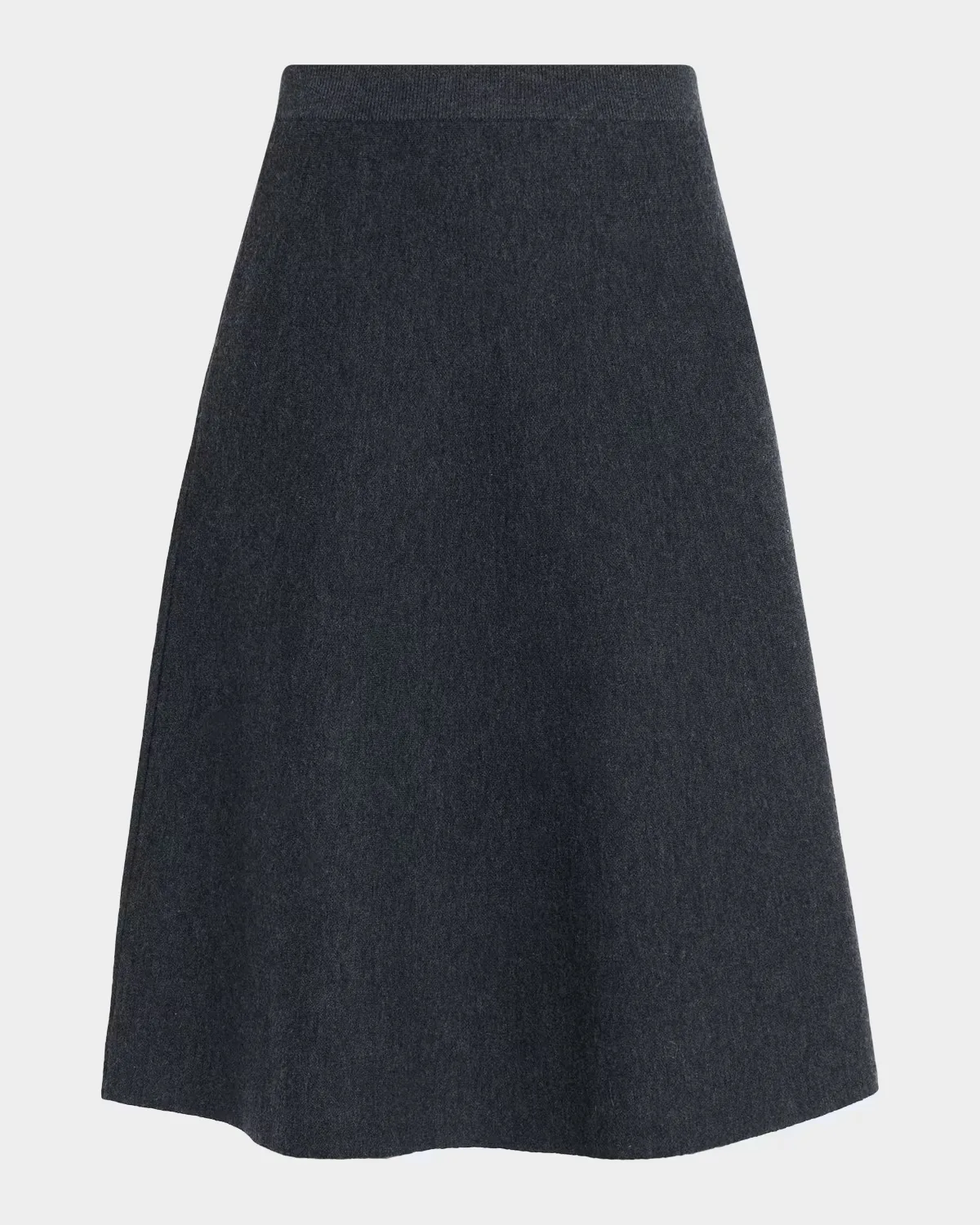 Knit A-Line Midi Skirt by TSE