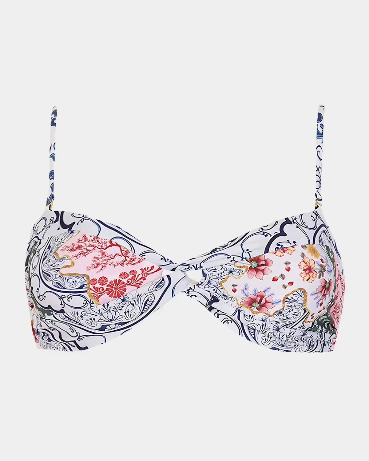 Stacy Celinna Twist-Front Bikini Top