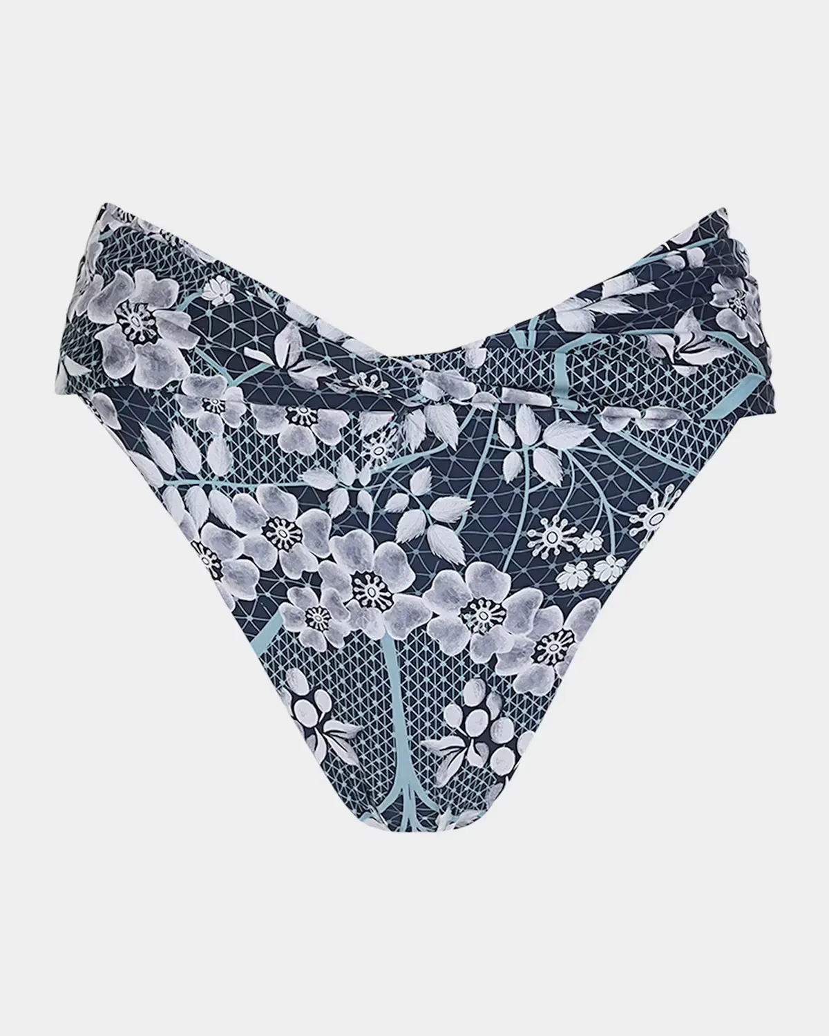 Lily Glazia Embellished Bikini Bottom by Agua Bendita