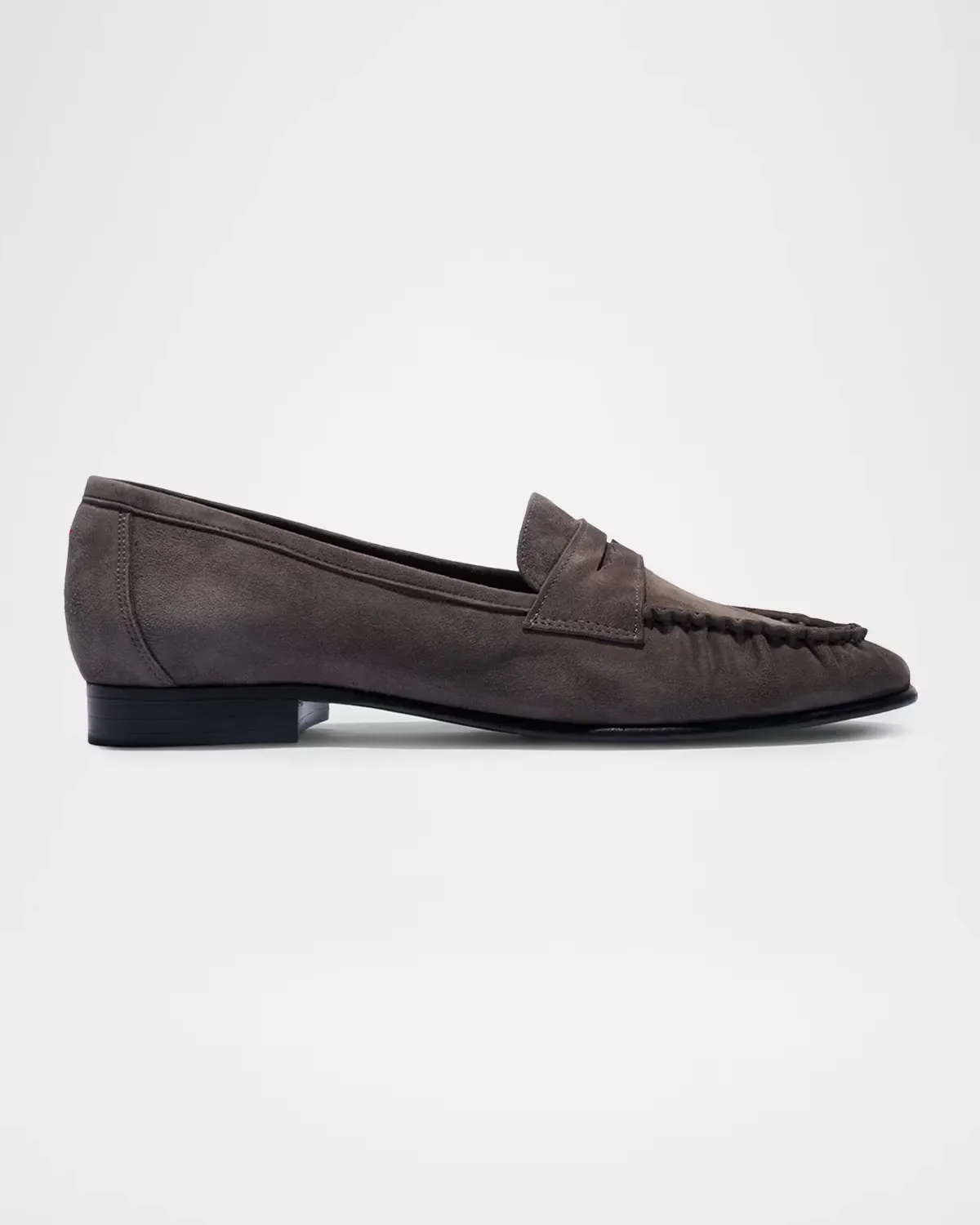 Aldous 40MM Suede Penny Loafers