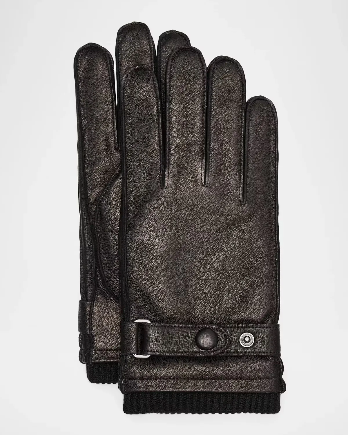 Leather & Cashmere Gloves by Vince