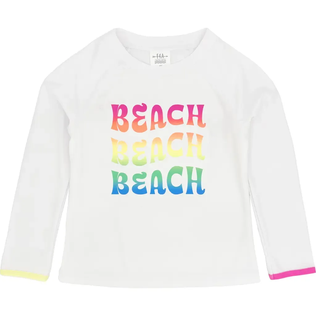 Surf Babe Long Sleeve Rashguard by Feather 4 Arrow