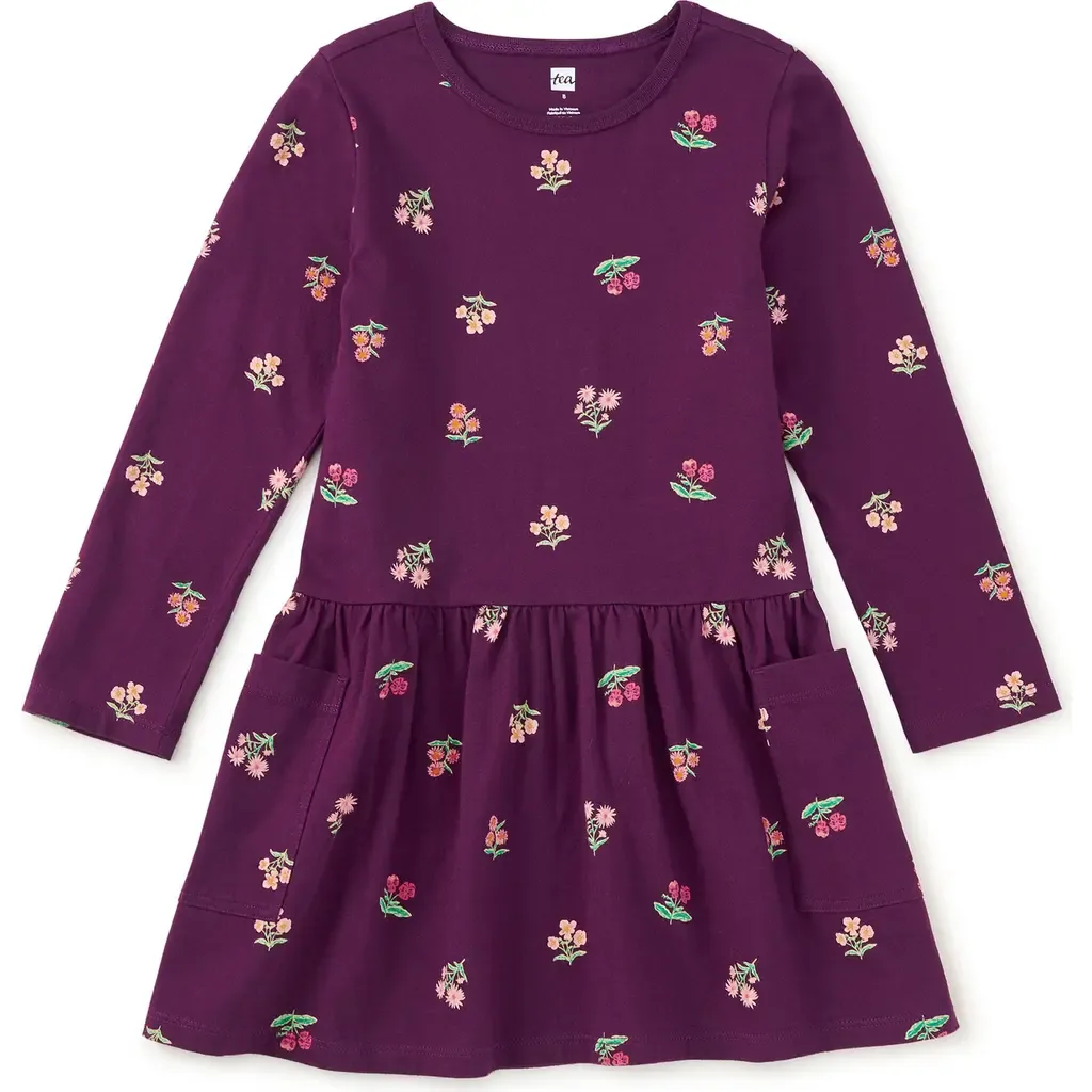 Long Sleeve Pocket Dress by Tea Collection