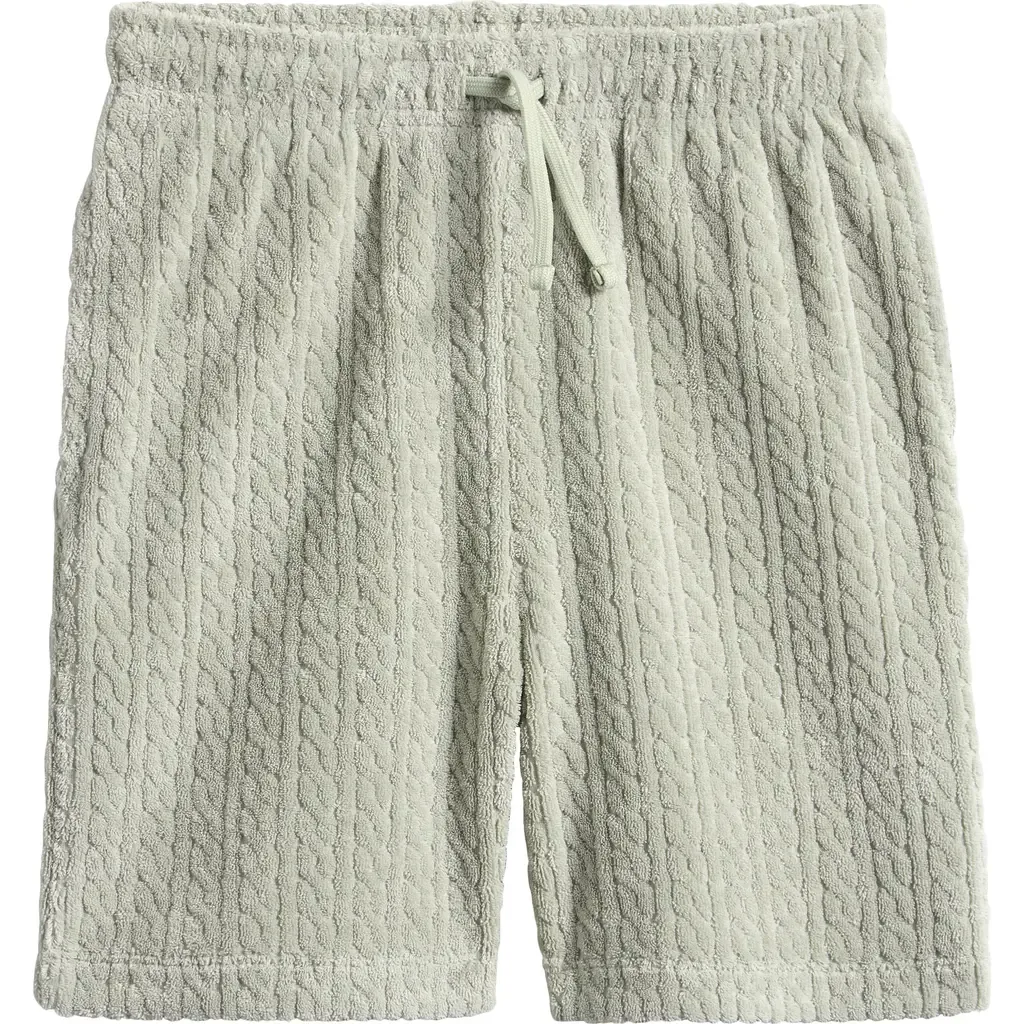 Tide Cable French Terry Shorts by Reiss