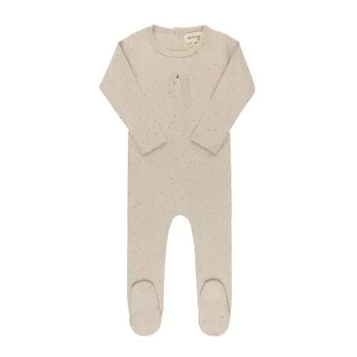 Speckled Bunny Collection Footie by Ely's & Co.