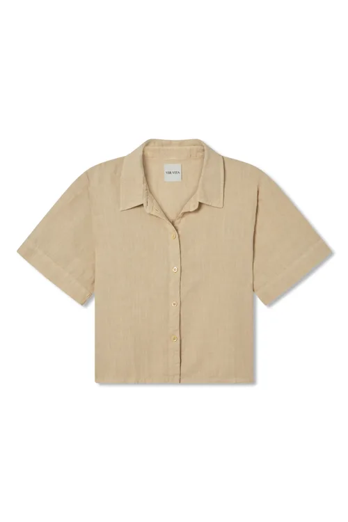 Anais Linen Shirt by VIR VITA