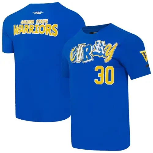 Pro Standard Stephen Curry Royal Golden State Warriors City Ransom T-Shirt by PRO STANDARD