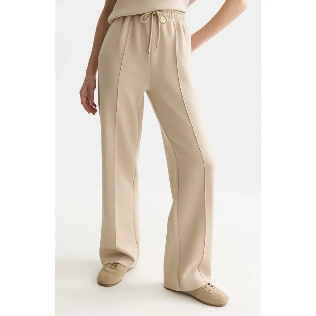 Tie Waist Wide Leg Sweatpants by Scotch & Soda