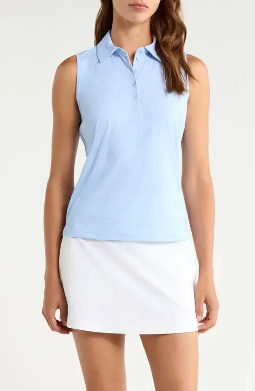Geo 2 Silky Tech Performance Sleeveless Polo by G/FORE