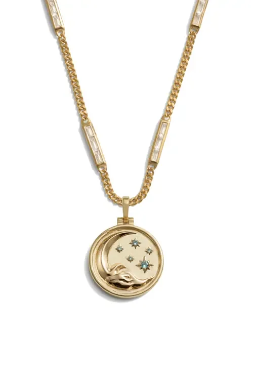 Allel Pendant Necklace in 14K Gold Vermeil by Awe Inspired